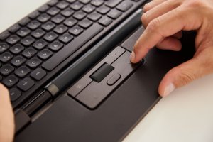 Contour Design RollerMouse Pro Slim Vegan Leather Wrist Rest Wired