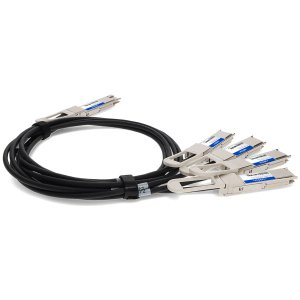 AddOn Networks DAC-Q56DD4Q562-5M-AO InfiniBand/fibre optic cable 2.5 m QSFP-DD 4x QSFP56 Black, Metallic