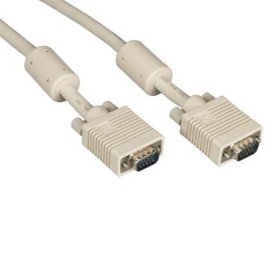 Black Box VGA/VGA, 5ft VGA cable 1.5 m VGA (D-Sub) Beige