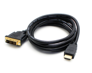 6ft HDMI 1.3 to DVI-D Single Link (18+1 pin) Male to Male Black Adapter Cable 5pk