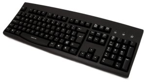 Accuratus KYBAC260-USBLCBK keyboard Home USB QWERTY English Black