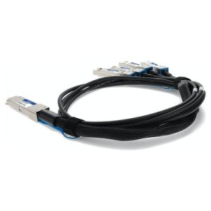 AddOn Networks JNP-100G-4X25G-3M-AO InfiniBand/fibre optic cable SFP28 4xSFP28 Black