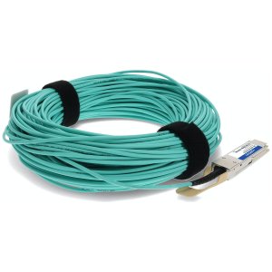 AddOn Networks JNP-100G-AOC-21M-AO InfiniBand/fibre optic cable QSFP28 Aqua colour