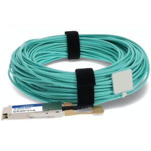 AddOn Networks JNP-100G-AOC-25M-AO InfiniBand/fibre optic cable QSFP28 Aqua colour