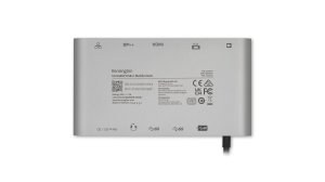 Kensington UH1440P USB-C 5Gbps Dual Video Driverless Mobile Dock – 85W Pass-Through Power – DP/HDMI/VGA