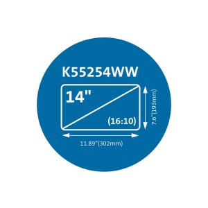 Kensington MagPro Magnetic Privacy Screen Filter for Laptops 14" (16:10)