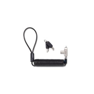 Kensington Slim N17 2.0 Portable Keyed Laptop Lock for Wedge-Shaped Slots