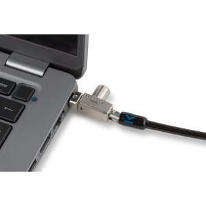 Kensington Slim N17 2.0 Portable Keyed Laptop Lock for Wedge-Shaped Slots
