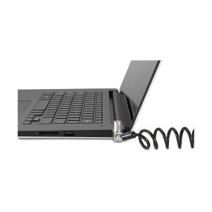 Kensington Slim N17 2.0 Portable Keyed Laptop Lock for Wedge-Shaped Slots
