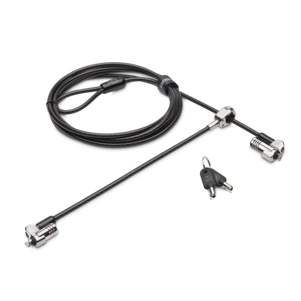 Kensington NanoSaver Keyed Dual Head Laptop Lock - Like Keyed