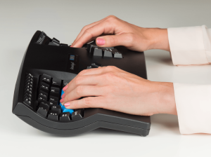 Kinesis Advantage2-UK keyboard Office USB QWERTY English Black