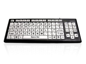 Accuratus Monster 2 keyboard Office USB QWERTY UK International Black, White