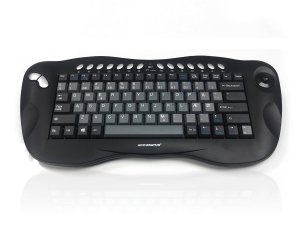 Accuratus Toughball 2 keyboard RF Wireless QWERTY Danish Black