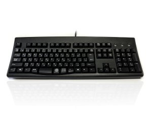 Accuratus 260 keyboard Universal USB + PS/2 Japanese Black
