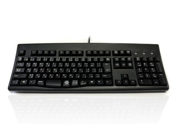 Accuratus 260 keyboard Universal USB + PS/2 Japanese Black