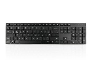 Accuratus KYBAC301-BTBLK keyboard RF Wireless + Bluetooth QWERTY UK English Black