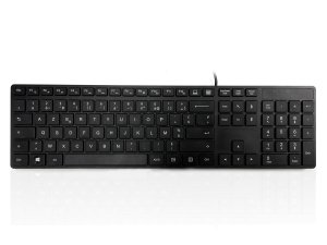 Accuratus KYBAC301-UBLK-FR keyboard USB AZERTY French Black