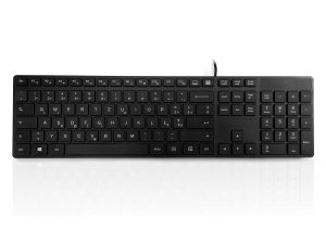 Accuratus KYBAC301-UBLK-PL keyboard USB QWERTZ Polish Black