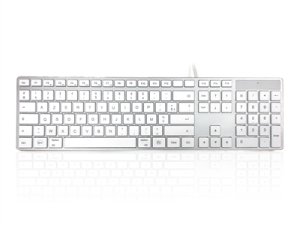 Accuratus KYBAC301-UMAC-FR keyboard USB AZERTY French White