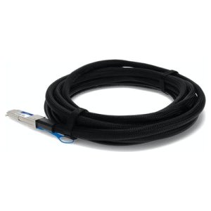 AddOn Networks MC2609130-005-AO InfiniBand/fibre optic cable 5 m QSFP+ 4xSFP+ Black