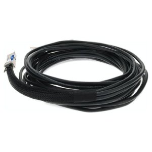 AddOn Networks MCP7H50-H01AR30-AO InfiniBand/fibre optic cable 1.5 m QSFP56 2xQSFP56 Black, Silver