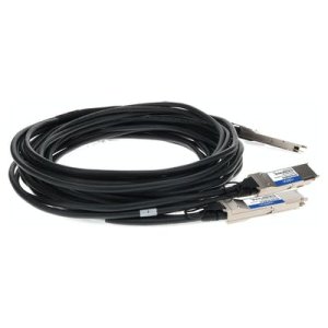 AddOn Networks MCP7H50-H01AR30-AO InfiniBand/fibre optic cable 1.5 m QSFP56 2xQSFP56 Black, Silver