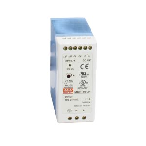 Black Box MDR-40-24 power supply unit 40.8 W Blue, White