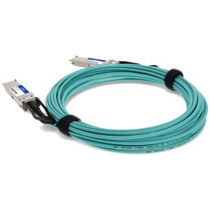 AddOn Networks MFS1S00-H001E-AO InfiniBand/fibre optic cable 1 m QSFP56 Aqua colour