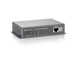 LevelOne PoE Repeater, Cascadable, 2 PoE Outputs