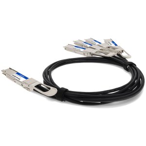 AddOn Networks Q200G4Q28GPDC2-5M-AO InfiniBand/fibre optic cable 2.5 m QSFP-DD 4x QSFP28 Black, Metallic