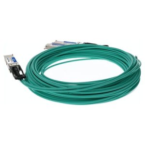 AddOn Networks Q56-2Q56-200GB-AOC3MLZ-AO InfiniBand/fibre optic cable 3 m QSFP56 2xQSFP56 Green, Grey