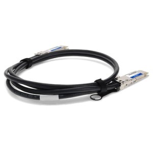 AddOn Networks QDD-400G-CU2M-AO InfiniBand/fibre optic cable 2 m QSFP-DD Black, Silver