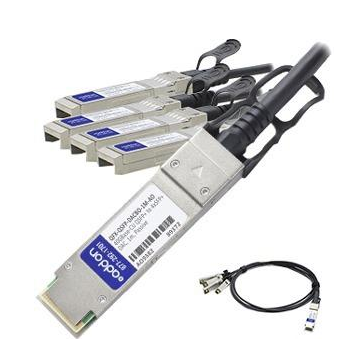 AddOn Networks QFX-QSFP-DACBO-1MAO InfiniBand/fibre optic cable 1 m QSFP+ Black