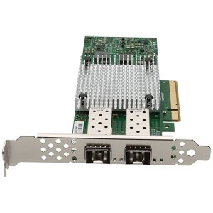 QLogic QLE3442-SR-CK Comparable 10Gbs Dual Open SFP+ Port 300m MMF PCIe 3.0 x8 Network Interface Card w/2 10GBase-SR SFP+ Transceivers