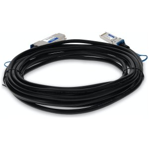 AddOn Networks QSF281SP28PDC2-5M-AO InfiniBand/fibre optic cable 2.5 m QSFP28 1xSFP28 Black