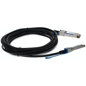AddOn Networks QSF281SP28PDC2-5M-AO InfiniBand/fibre optic cable 2.5 m QSFP28 1xSFP28 Black