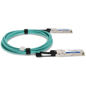 AddOn Networks QSFP-40G-AOC11M-AO InfiniBand/fibre optic cable 11 m QSFP+ AOC Aqua colour