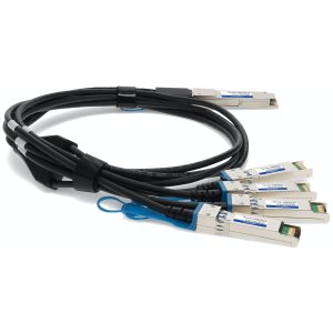 AddOn Networks QSFP-4SFP25G-CU4M-AO InfiniBand/fibre optic cable 4 m QSFP28 4xSFP28 Black