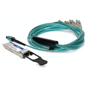 AddOn Networks QSFP-8LC-AOC3M-AO InfiniBand/fibre optic cable 3 m QSFP+ MPO Aqua colour
