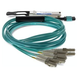 AddOn Networks QSFP-8LC-AOC3M-AO InfiniBand/fibre optic cable 3 m QSFP+ MPO Aqua colour