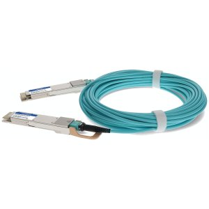 AddOn Networks QSFPDD4-400G-AOC10M-AO InfiniBand/fibre optic cable 10 m QSFP-DD Aqua colour