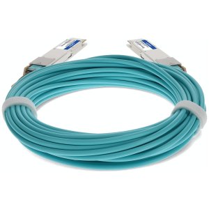 AddOn Networks QSFPDD4-400G-AOC10M-AO InfiniBand/fibre optic cable 10 m QSFP-DD Aqua colour