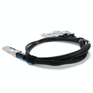 AddOn Networks RPM777054/02500-AO InfiniBand/fibre optic cable 3 m QSFP28 4x SFP28 Black