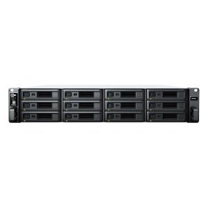 Synology RackStation RS2423+ NAS Rack (2U) Ryzen Embedded V1780B 8 GB DDR4 23.04 TB SSD DiskStation Manager Black