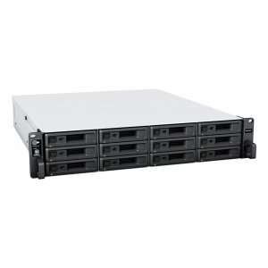 Synology RackStation RS2423RP+ NAS Rack (2U) Ryzen Embedded V1780B 8 GB DDR4 48 TB HDD DiskStation Manager Black