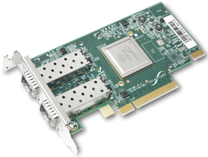 2 x SFP+, PCIE, 10Gbs, IEEE 802.3