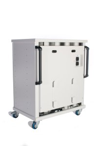 Compucharge TabCharge 24 with 2 way EPM Electronic Power Management - Storage & charging trolley for up to 24 laptops with power management. Includes 2 user keys additional / replacment keys can be ordered using part code 64003. Supplied by Hypertec.