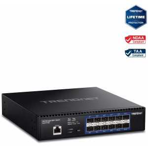 TrendNet TL2-F7120 12-Port 10G Layer 2 Managed SFP+ Switch