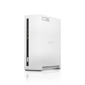QNAP TS-133 NAS/storage server Tower Cortex-A55 2 GB DDR4 0 TB QNAP Turbo System White