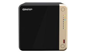 QNAP TS-464 NAS Tower Ethernet LAN Black N5095